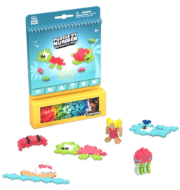 PUZZLE BY NUMBER ACTIVITY PAD - OCEAN