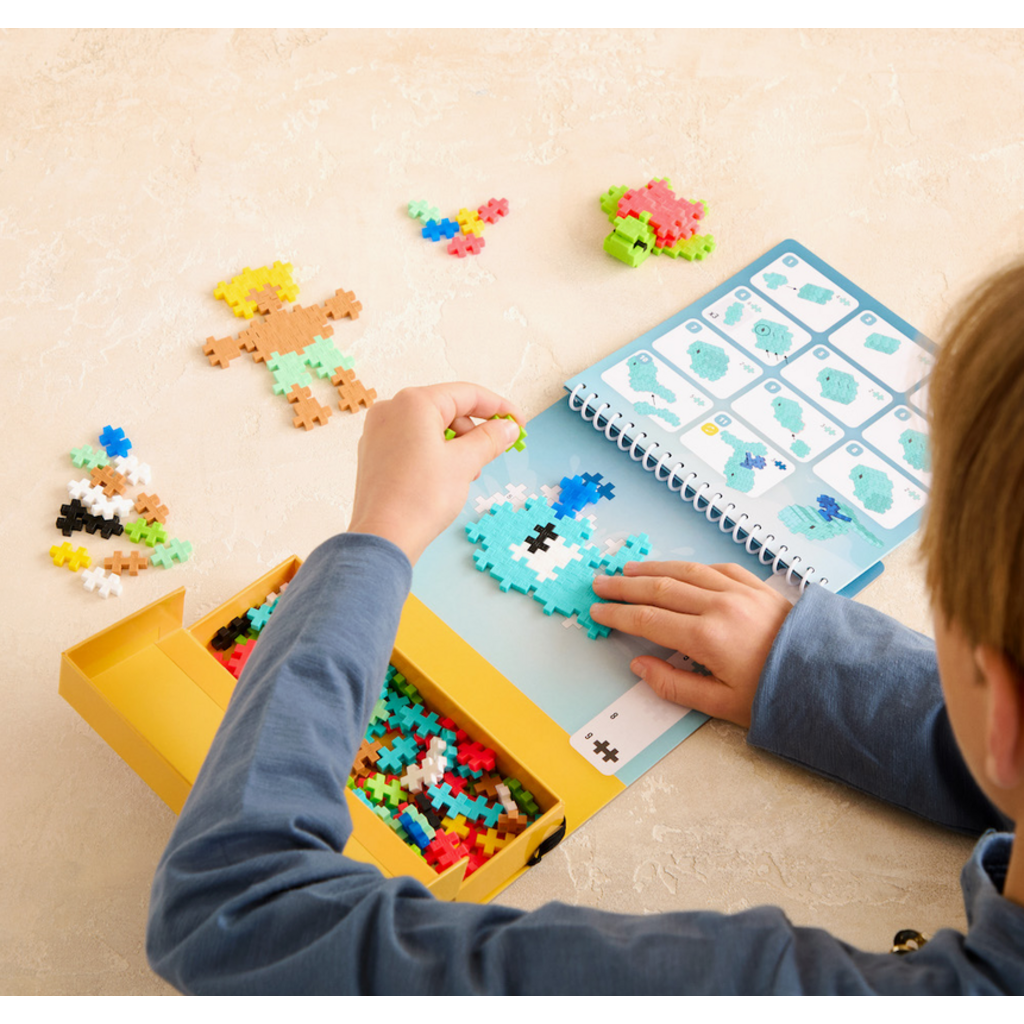 PUZZLE BY NUMBER ACTIVITY PAD - OCEAN