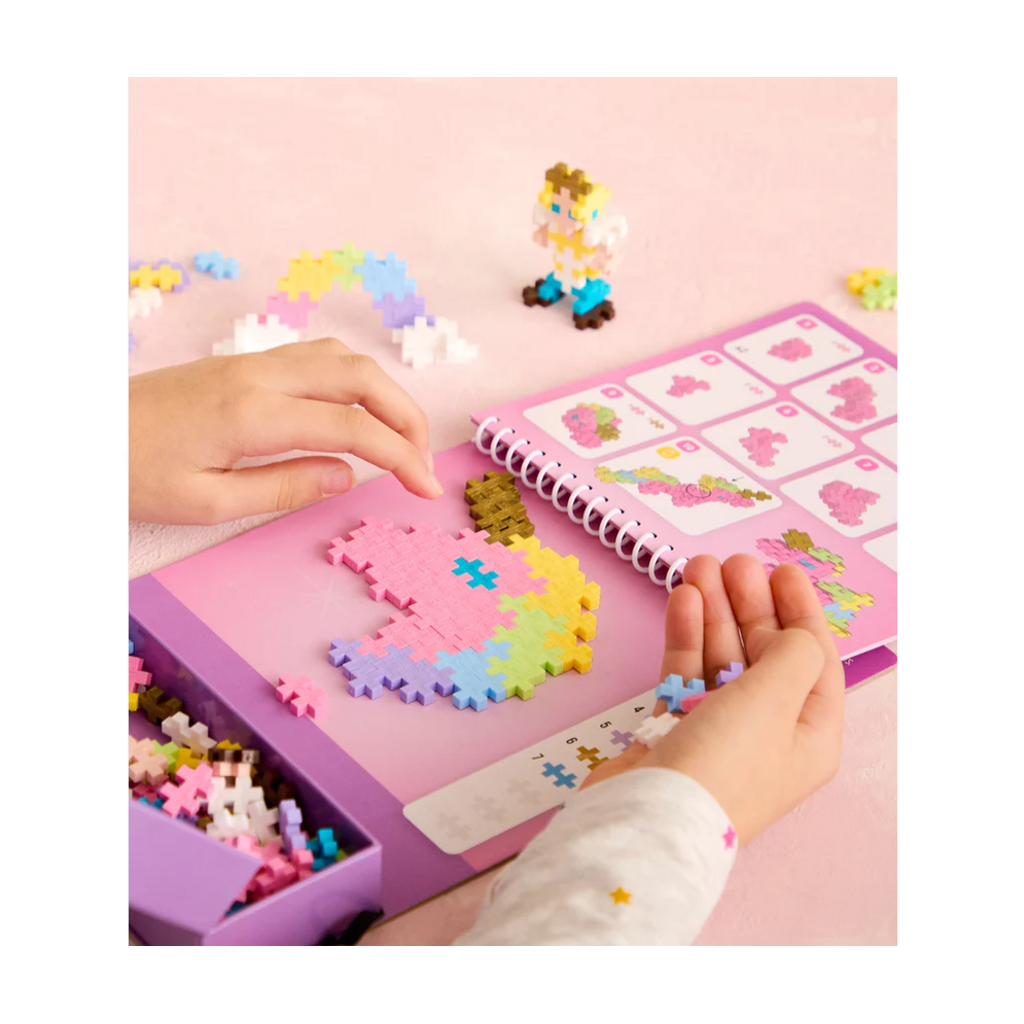 PUZZLE BY NUMBER ACTIVITY PAD - FAIRYTALE