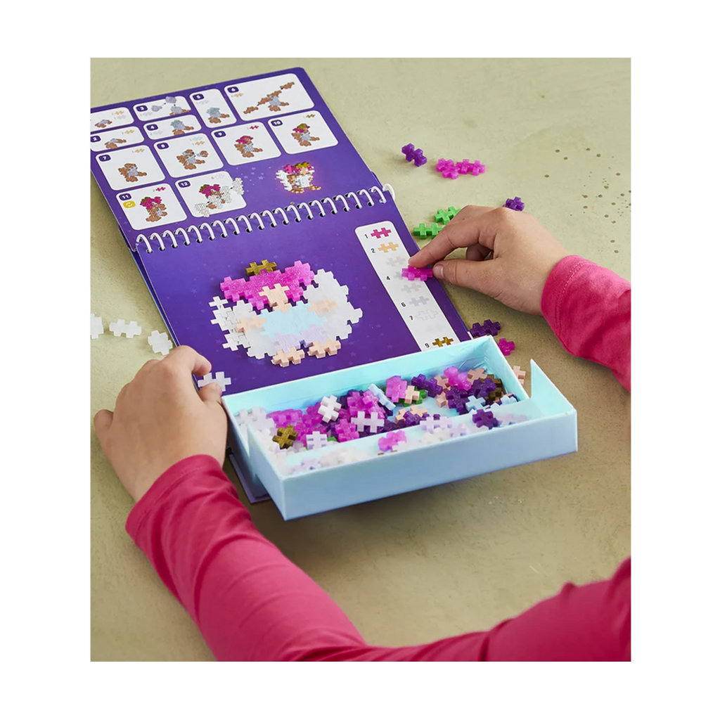 PUZZLE BY NUMBER ACTIVITY PAD - ENCHANTED FOREST
