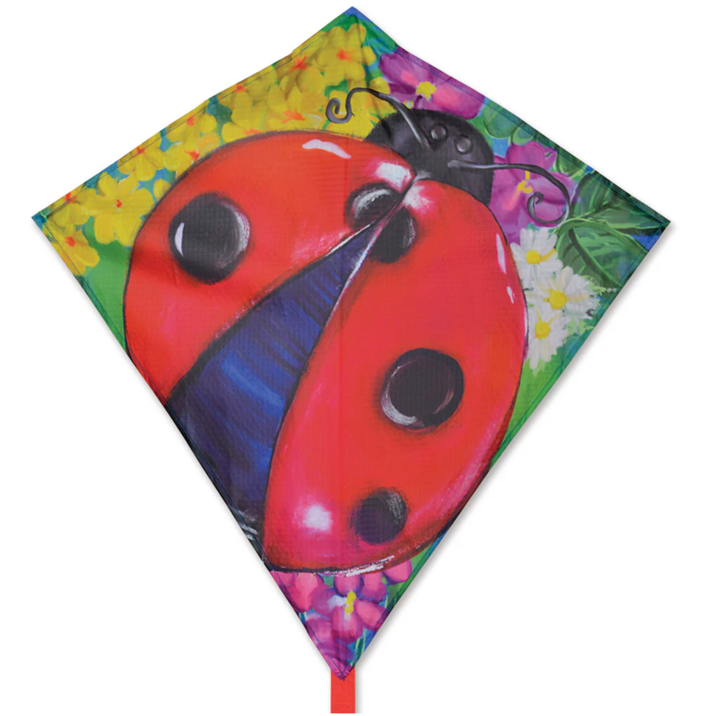 PREMIER KITE 25" DIAMOND KITE LADYBUG