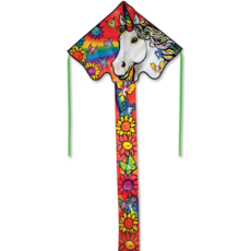 PREMIER KITE LARGE EASY FLYER KITE - UNICORN FLOWERS