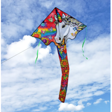 PREMIER KITE LARGE EASY FLYER KITE - UNICORN FLOWERS