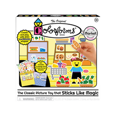 COLORFORMS MARKET PICTURE PLAYSET