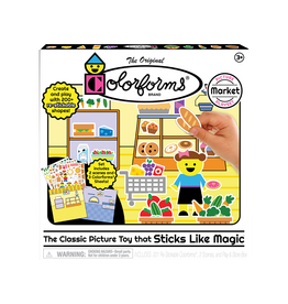 COLORFORMS MARKET PICTURE PLAYSET
