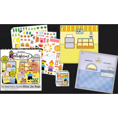 COLORFORMS MARKET PICTURE PLAYSET