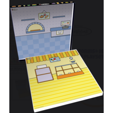 COLORFORMS MARKET PICTURE PLAYSET