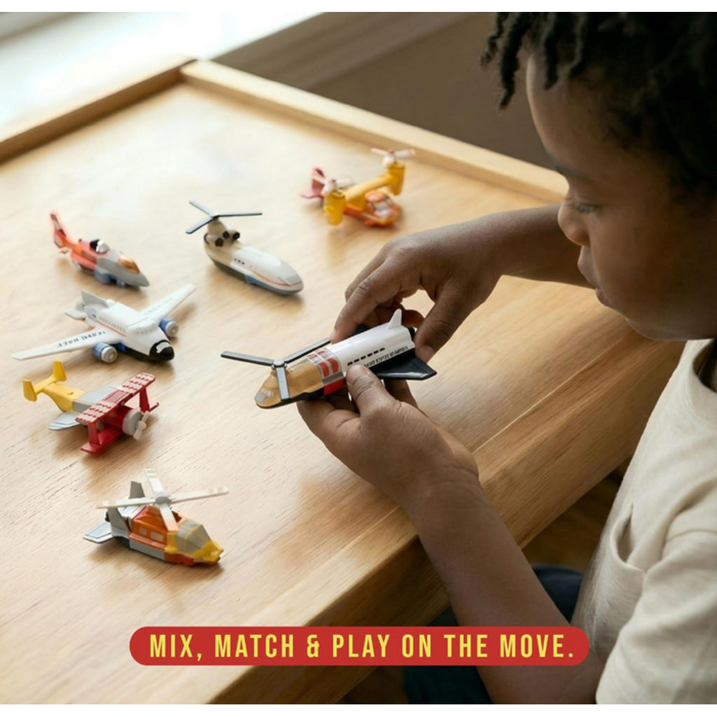 POPULAR PLAYTHINGS MICRO MIX OR MATCH AIRCRAFT