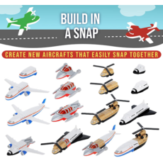 POPULAR PLAYTHINGS MICRO MIX OR MATCH AIRCRAFT
