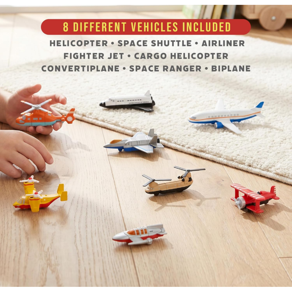 POPULAR PLAYTHINGS MICRO MIX OR MATCH AIRCRAFT