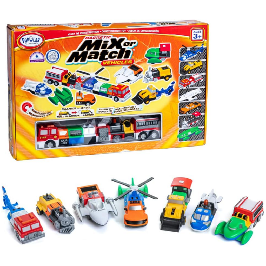 MAGNETIC MIX OR MATCH VEHICLES DELUXE 2