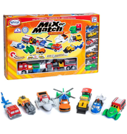 MAGNETIC MIX OR MATCH VEHICLES DELUXE 2
