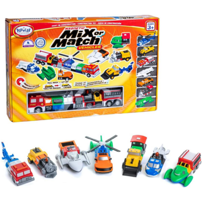 MAGNETIC MIX OR MATCH VEHICLES DELUXE 2