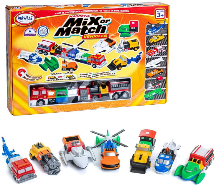 Magnetic Mix or Match Vehicles Deluxe 2