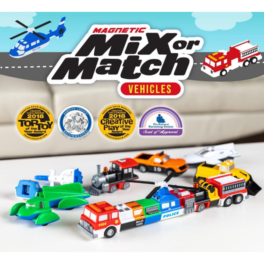 MAGNETIC MIX OR MATCH VEHICLES DELUXE 2