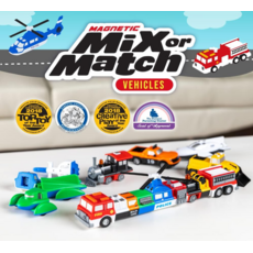 MAGNETIC MIX OR MATCH VEHICLES DELUXE 2
