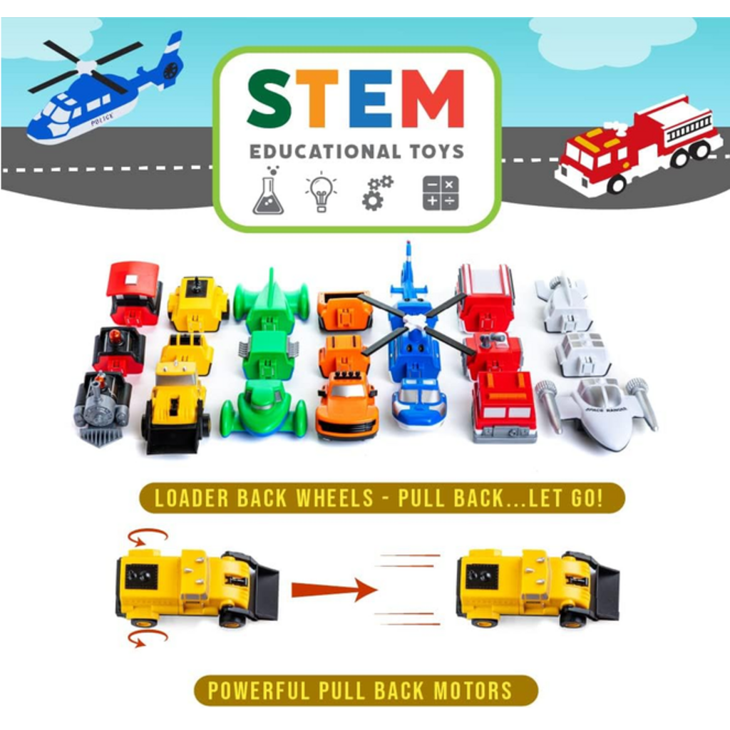 MAGNETIC MIX OR MATCH VEHICLES DELUXE 2
