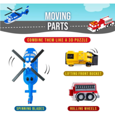 MAGNETIC MIX OR MATCH VEHICLES DELUXE 2