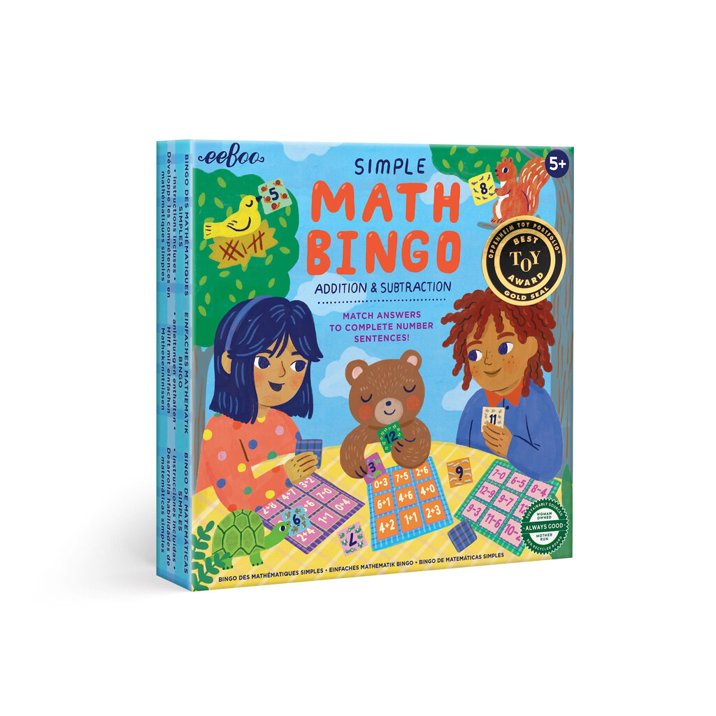 EEBOO MATH BINGO