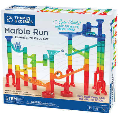 THAMES & KOSMOS MARBLE RUN ESSENTIAL 70 PIECE SET