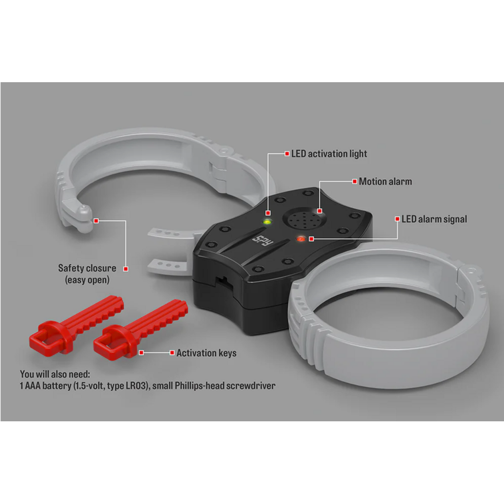 THAMES & KOSMOS SPY LABS: HIGH-TECH HANDCUFFS