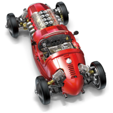 THAMES & KOSMOS V8 RACE CAR