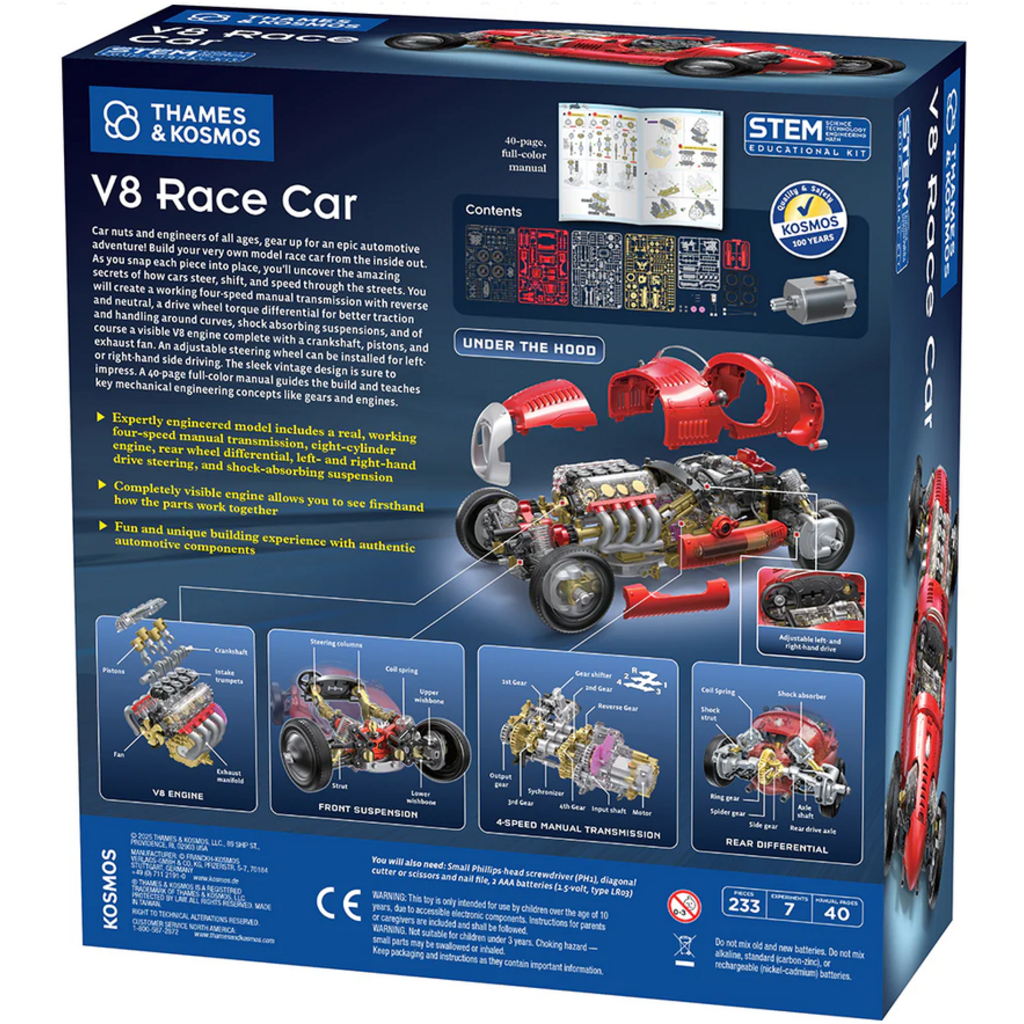 THAMES & KOSMOS V8 RACE CAR