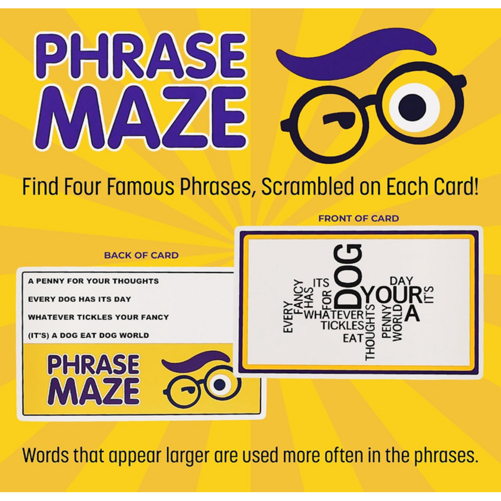 PHRASE MAZE