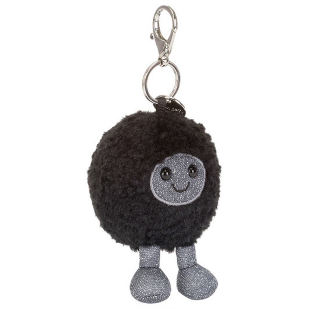 JELLY CAT AMUSEABLES BLACK HOLE BAG CHARM