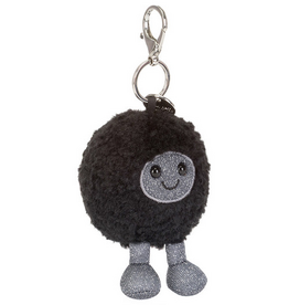 JELLY CAT AMUSEABLES BLACK HOLE BAG CHARM