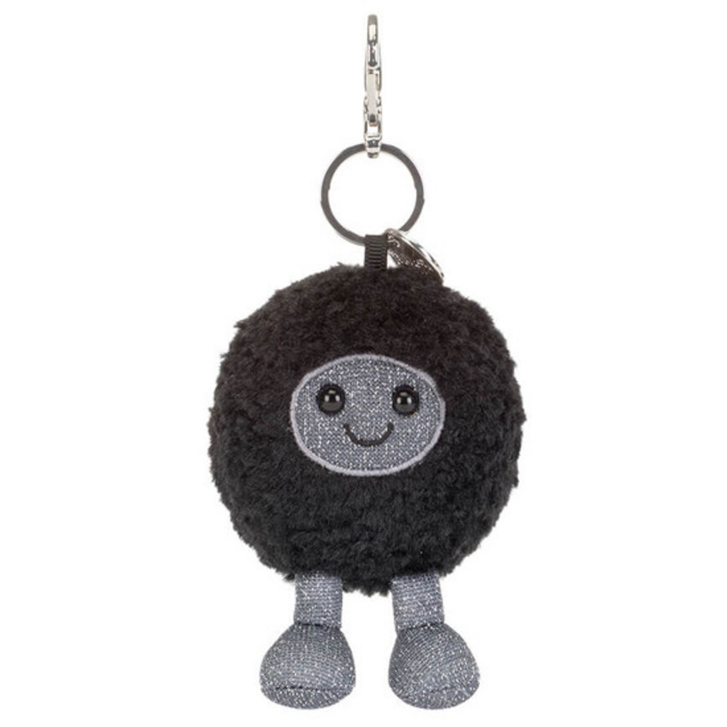 JELLY CAT AMUSEABLES BLACK HOLE BAG CHARM