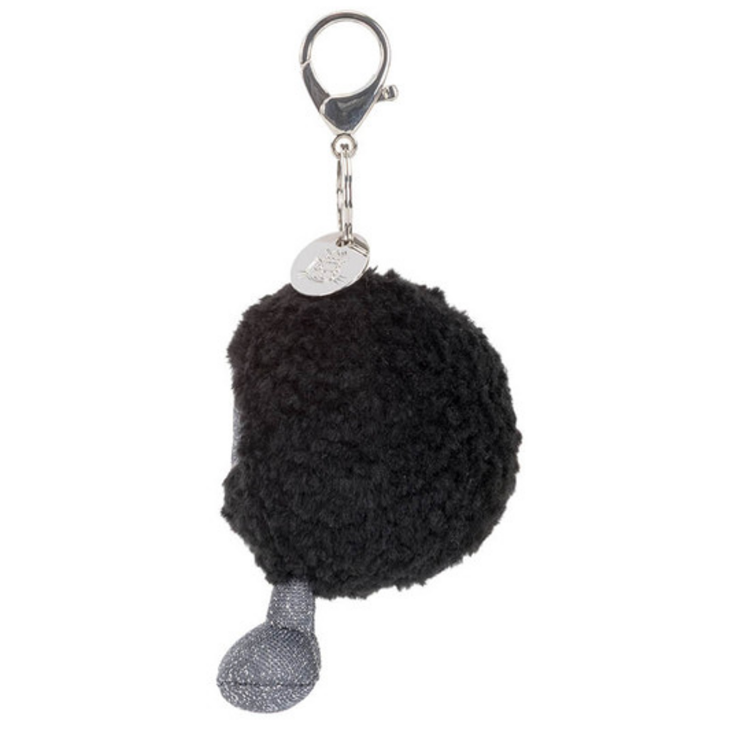 JELLY CAT AMUSEABLES BLACK HOLE BAG CHARM