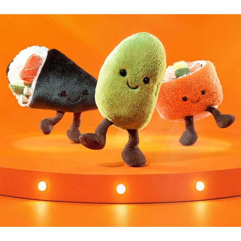 JELLY CAT AMUSEABLES SOYELLA EDAMAME BEAN