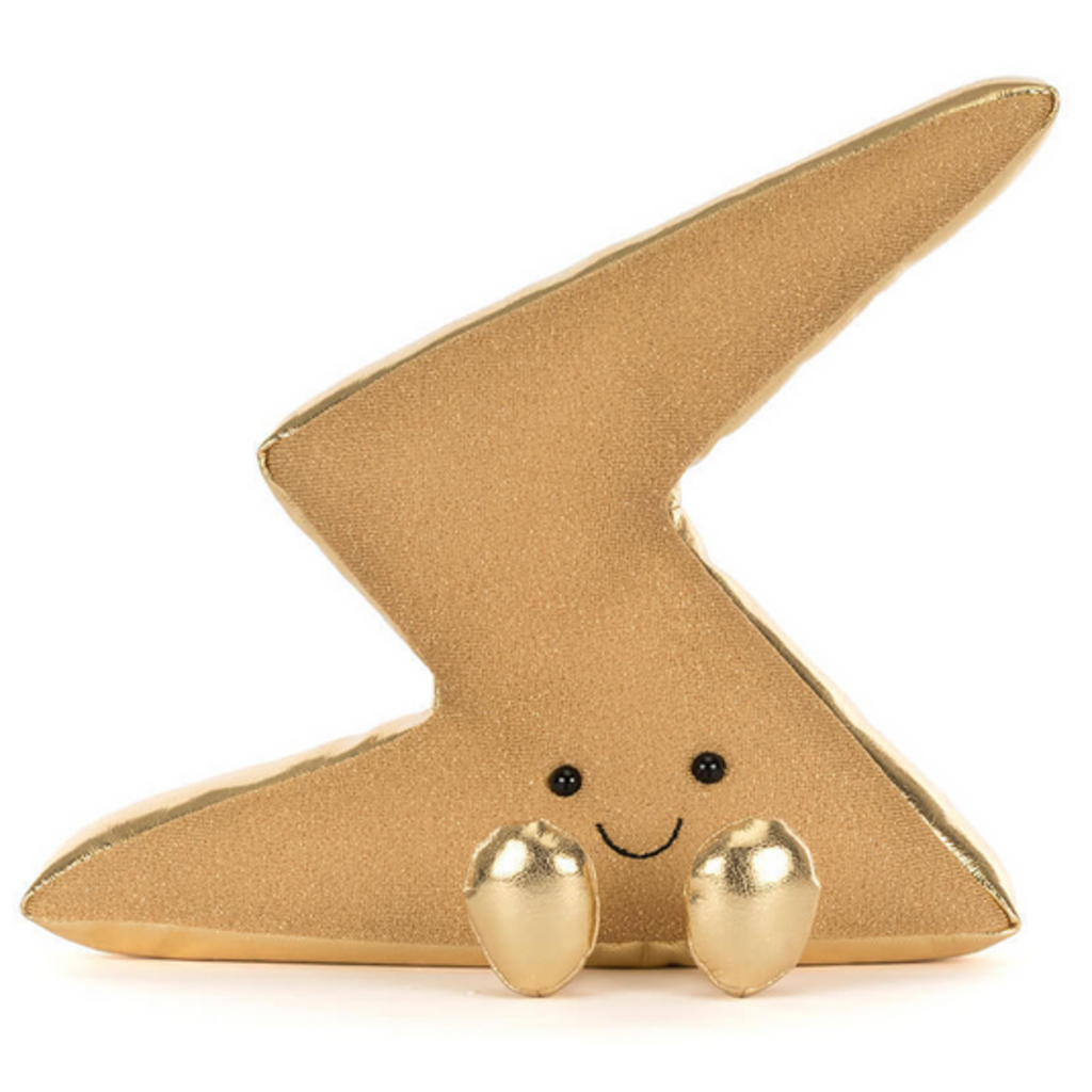 JELLY CAT AMUSEABLES ZAPPERTY LIGHTNING BOLT