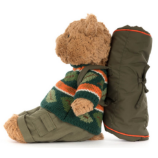 JELLY CAT BARTHOLOMEW BEAR HIKING OUTFIT