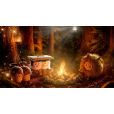 JELLY CAT AMUSEABLES S'MORES