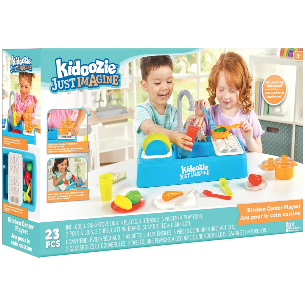 KIDOOZIE KITCHEN CENTER PLAYSET