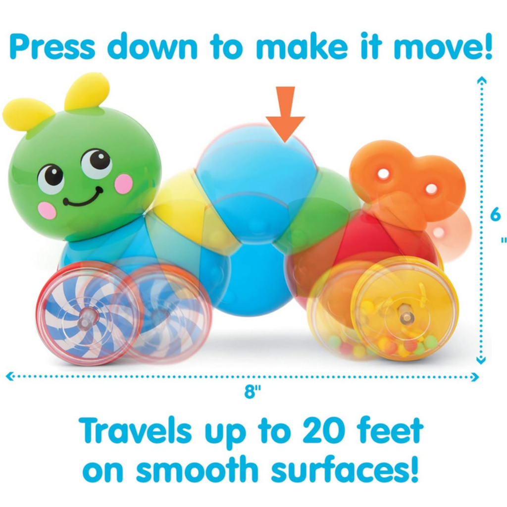 KIDOOZIE PRESS 'N GO INCHWORM
