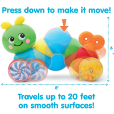 KIDOOZIE PRESS 'N GO INCHWORM