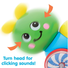 KIDOOZIE PRESS 'N GO INCHWORM
