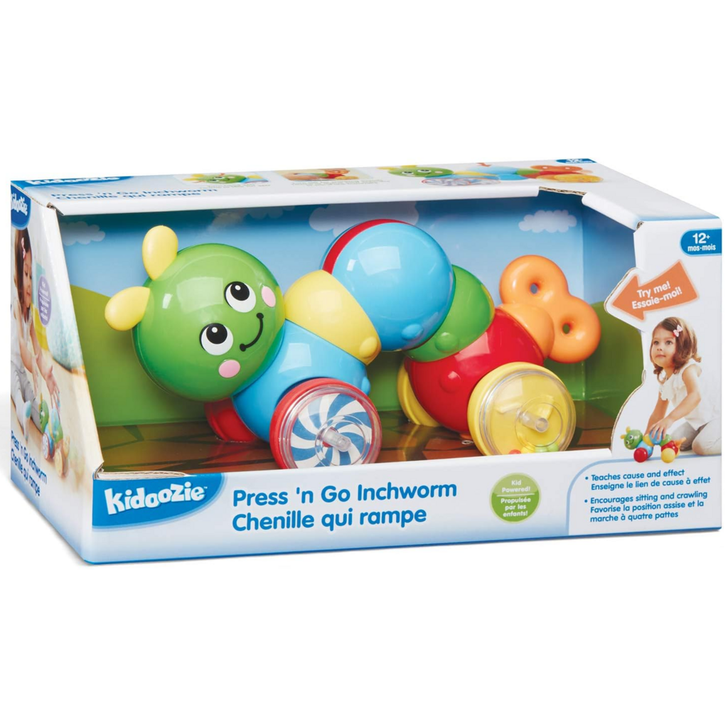 KIDOOZIE PRESS 'N GO INCHWORM