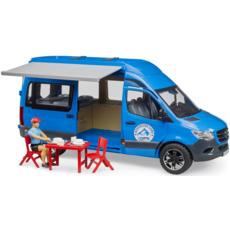 BRUDER TOYS AMERICA MERCEDES-BENZ SPRINTER CAMPER WITH DRIVER BRUDER