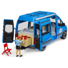BRUDER TOYS AMERICA MERCEDES-BENZ SPRINTER CAMPER WITH DRIVER BRUDER