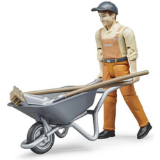 BRUDER TOYS AMERICA MUNICIPAL WORKER FIGURE SET BRUDER