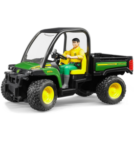 BRUDER TOYS AMERICA JOHN DEERE GATOR XUV 855D WITH DRIVER BRUDER
