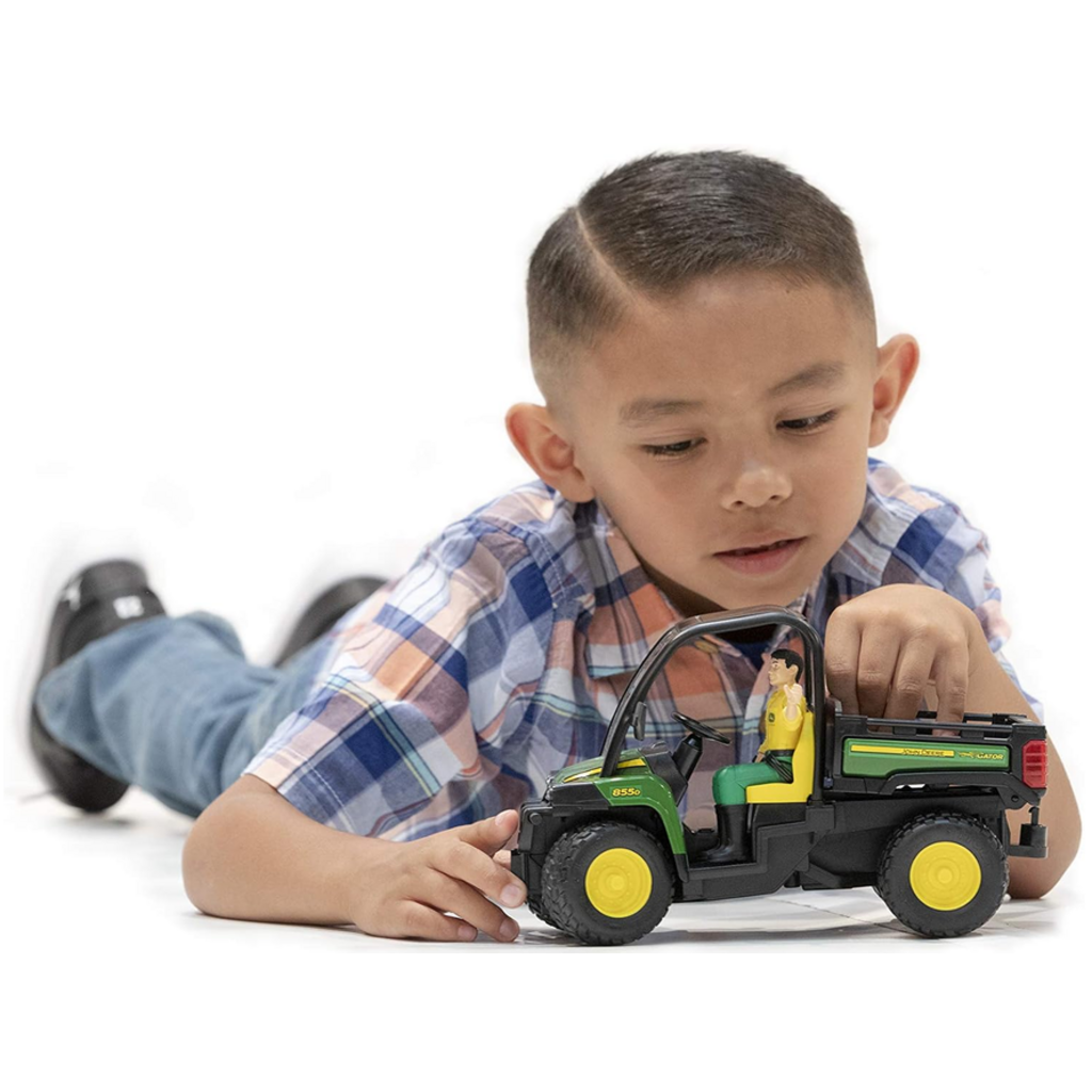 BRUDER TOYS AMERICA JOHN DEERE GATOR XUV 855D WITH DRIVER BRUDER