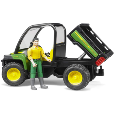 BRUDER TOYS AMERICA JOHN DEERE GATOR XUV 855D WITH DRIVER BRUDER