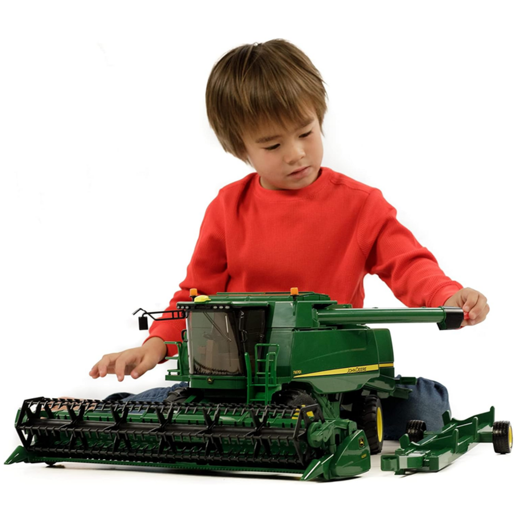 BRUDER TOYS AMERICA JOHN DEERE T670I COMBINE HARVESTER BRUDER