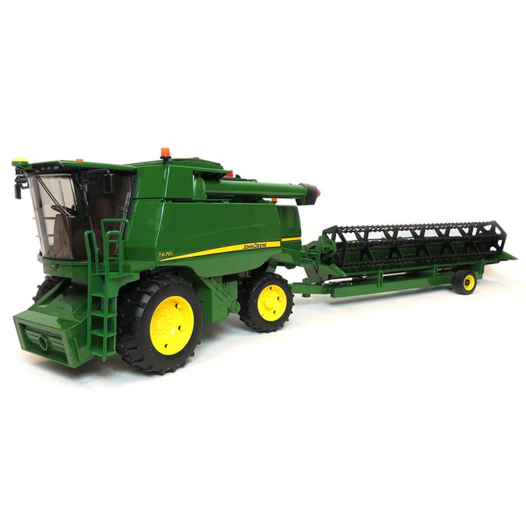 BRUDER TOYS AMERICA JOHN DEERE T670I COMBINE HARVESTER BRUDER