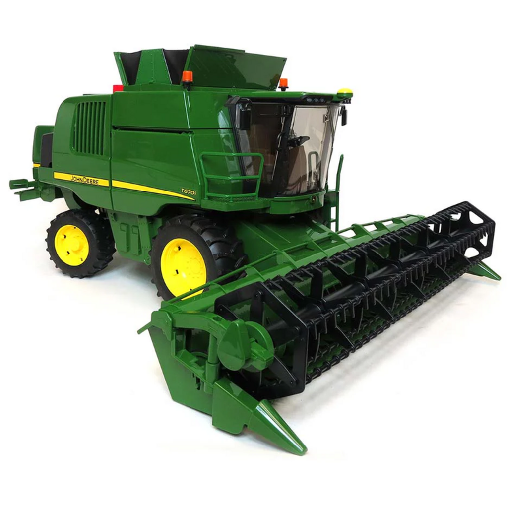 BRUDER TOYS AMERICA JOHN DEERE T670I COMBINE HARVESTER BRUDER